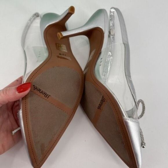 NWT J.Reneé Tadma Glass Slipper Rhinestone Pumps Heels Size 12W Cocktail Wedding - Picture 7 of 10